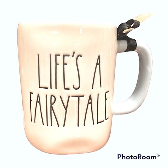 NWT Rae Dunn Life’s a Fairytale mug - Picture 2 of 3